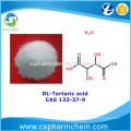 DL-Tartaric acid, CAS 133-37-9, USP Grade Pharmaceutical, Food Additive